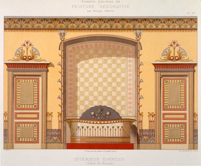 Egyptisch interieur (badkamer), uit 